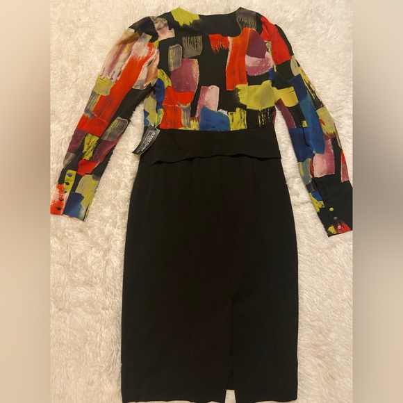 GABRIELLE UNION for New York & Company Plunge Neckline Dress - Picture 5 of 5